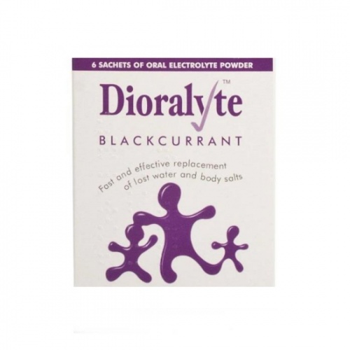 Dioralyte Blackcurrant - 6 Sachets